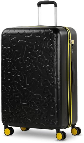 Lois - Valise Grande Taille 23Kg Rigide Spacieuse XL pour Soute Avion Ultra Résistante avec Cadenas À Combinaison TSA Idéale pour Voyages Longs Et Moyens Séjours, Noir