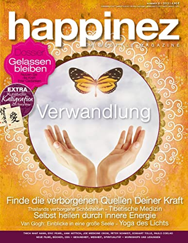 Happinez 8/2013 Verwandlung