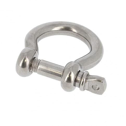 Bricovis Manille Lyre Forgée M16 Inox A4