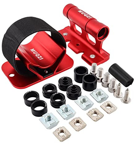 Bike Fork Mount Car Rooftop Carrier Holder Bike Stand Aluminum Alloy Bracket Red, 110 x 90 x 57.7mm