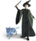 Schleich 42682 Professeur McGonagall et Son Patronus, dès 6 Ans, Wizarding World - Figurine, 16 x 11 x 18 cm