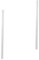 HOMSFOU 2pcs Ceiling Fan Extension Rod Hooks Ceiling Fans Ceiling Fan Extension Pole Ceiling Fan Rod Extension Ceiling Fan Extender Rod Fan Downrod Electric Fan Iron Boom White