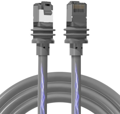 SEIKETSU Starlink - Cable V3 para exteriores, cable Ethernet Gen 3 impermeable de 50 pies, 75 pies, 150 pies de largo, color gris