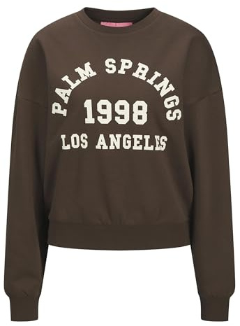 JJXX Damen Jxmerle RLX Short Ls Crew SWT Ln