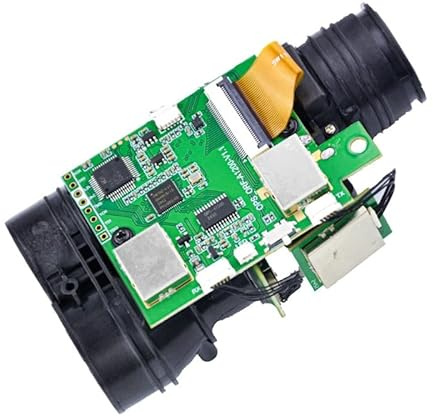 Kompaktes Laser-Entfernungsmesser-Modul – Hochpräziser Entfernungsmesssensor mit Dual-Linse und Leiterplatte für UAV-Integration (optisches Linsenmodul (ohne Bildschirm))