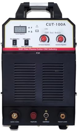 100 Ampere Plasmaschneider CNC-Schneiden 30 mm Metallbogen-Industrie-Plasmaschneidemaschine 380 ± 15%