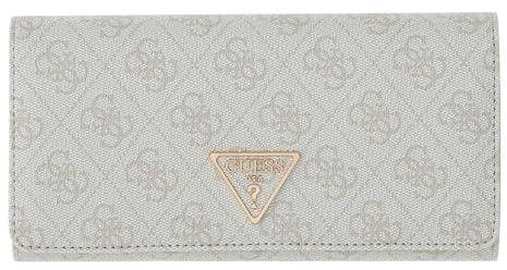 GUESS Porte-Monnaie Laurel II SLG Flap Organizer Bone Logo écru