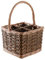 Porte bouteilles en osier 4 bouteilles