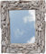 GURU SHOP Treibgut Spiegel, Deko Spiegel mit Treibholzstücken im Rahmen - 60x50 cm Wandspiegel