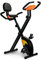 gridinlux | Trainer X-Bike 500 | Bicicleta estática Plegable | Transmisión Magnética | Doble Manillar | Monitor LCD con Registro Actividad | Pulsómetro | Resistencia 8 Niveles | Volante Inercia 5kg