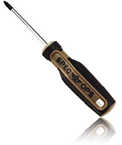 Spec Ops Tools Phillips Screwdriver, #1 x 3, Magnetic Tip, Cr-Mo Steel Shaft, 3% Donated to Veterans