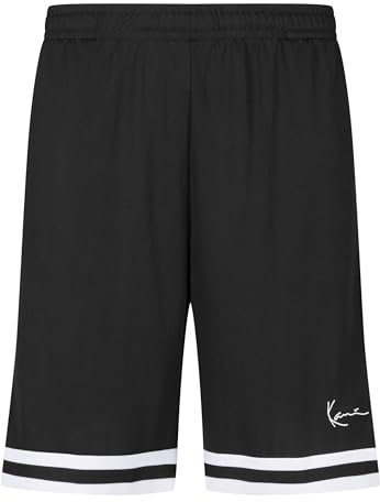 Karl Kani Herren Signature Mesh Shorts Black/White, M