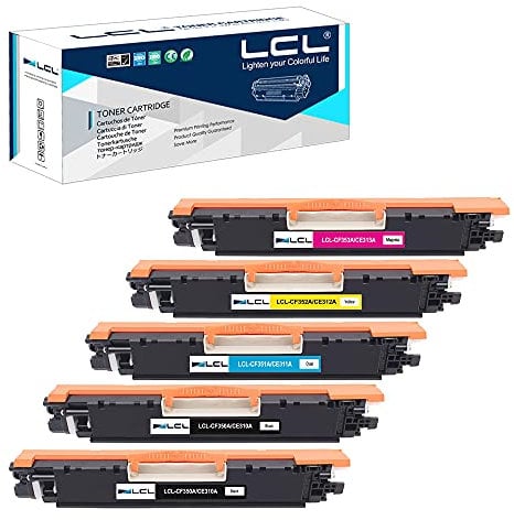 LCL Remanufactured Toner 130A CF350A CF351A CF352A CF353A (2KCMY) Ersatz für HP Color LaserJet Pro MFP M176 M176FN M177 M177FW M176n