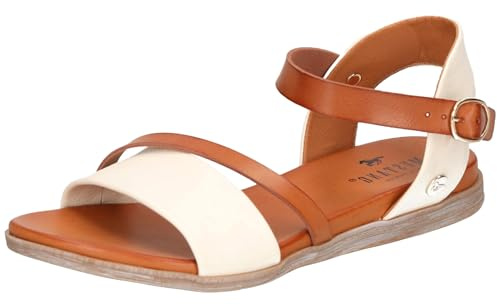 MUSTANG Damen Sandalen Cremeweiß EU 37