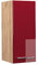 Vicco Armario Colgante Fame-Line, Rojo Burdeos Alto Brillo/Roble Dorado, 30 cm