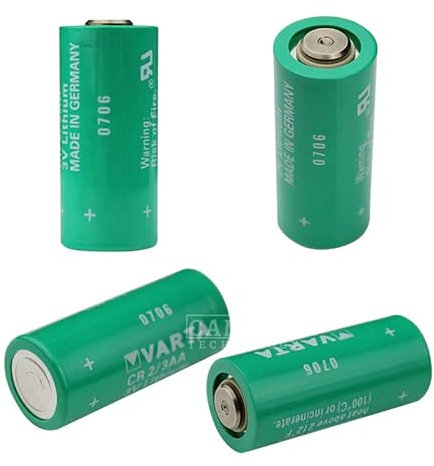 2 Pièces Original CR2/3AA pour Machine De Moulage par Injection Cr14335 3V Batterie Au Lithium V Arta