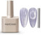 MAYCHAO 15ML Cat Eye Gel Nail Polish 1Pc Violet Magnetic Nail Polish with Magnet Soak off Holographic Cat Eye Gel Polish for Nail Art Manicure Salon DIY at Home