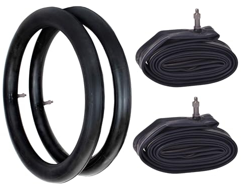 2X Fahrrad Schlauch 28 x 1,5 Zoll Ventil Dunlop Fahrradventil Blitzventil formgeheizt hochelastisch Mountainbike E-Bike