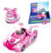 Super Wings Spinning Dizzy & Fahrzeug, 2-in-1 Spinning oder Fahrzeug-Modus Drücken Sie die Taste Pop Out Battle Spielzeug für 3 4 5 6 7 8 Jahre alt Kinder Geschenk