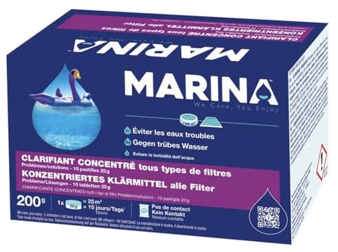Marina - Clarifiant concentré Floculant Universel Pastilles 200g