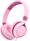 EarFun Kinder Kopfhörer, Kopfhörer Kinder mit Kabel, 85dB Lautstärkenbegrenzer, Superleicht, Faltbarer, Einstellbar, Stereoklang, 90 Grad drehbarer, On-Ear Kinderkopfhörer für Schule/Tablet, Rosa