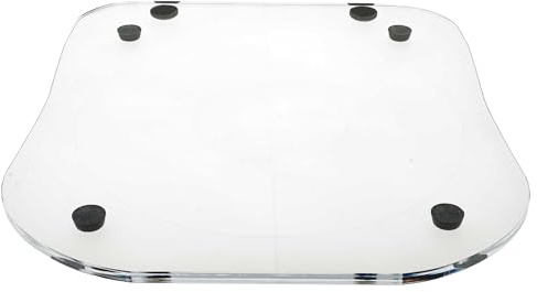 vhbw Gleitbrett kompatibel mit De Longhi Dinamica Küchenmaschine - Acrylglas, 34,2 x 29 cm