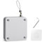 Ferme-rideau de douche rétractable, ferme-porte automatique avec cordon de serrage en acier de 1,2 m, ferme-porte anti-tempête amélioré sans poinçon de 1000 g for la maison, support de fermeture de ri