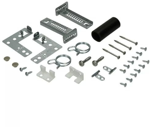 Masterpart Integrated Dishwasher Decor Door Mounting Installation Fixing Kit To Fit Bosch Dishwashers 165737