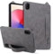 SLLMYYX Custodia per Huawei Matepad SE 11 pollici 2024 con cinturino, sottile cover posteriore protettiva in pelle PU antiurto custodia per tablet con supporto, grigio