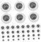 jojofuny 800 Piezas Ojos De Seguridad Para Crochet Ojo Saltón Pegatinas Ojos Saltones Adhesivos Pequeños Ojos Saltones Autoadhesivos Pegarse En Los Ojos Saltones Ojos De Resina El Plastico