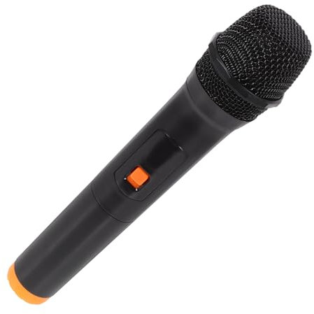 FUNNETOYU Microfono Finto Microfono Per Spettacoli Sul Palco Oggetto Di Scena Gioco Di Finzione Per Feste e Compleanni