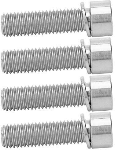 Karlak Vis de tige de vélo en alliage, M7 x 25 mm, légère et robuste, choix idéal pour les besoins de cyclisme légers (couleur primaire)