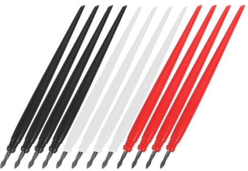 CLISPEED 12pezzi Bastoncini Per Pittura Punta in Metallo Stilo Per Su Carta Per Artigianato Te