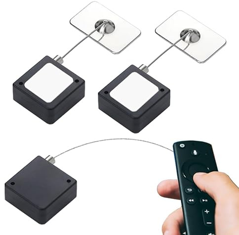 Vfrikor 3 Generation Remote Rescue, tv Remote Leash,TV Retractable Remote Control Tether,Remote Rescuer,Never Lose tv Remote Again,2Pcs