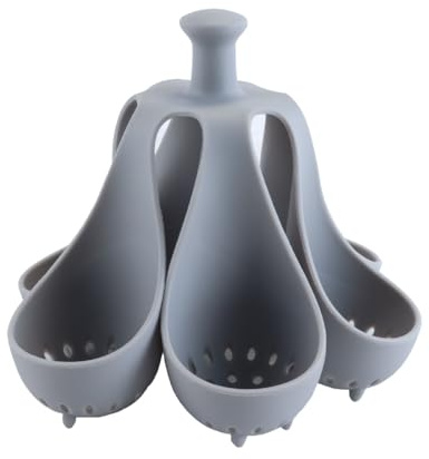 Alide Portauova da cucina, cuociuova in silicone, portauova in silicone per la cucina, cuoce 6 uova contemporaneamente
