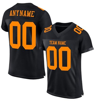 Individuell Gestaltetes American-Football-Trikot mit Druck - Unisex Sportshirt für Training und Spiel - Jersey mit Eigenem Design