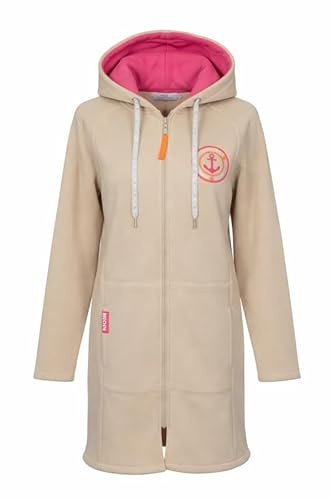 Zwillingsherz Hoodiejacke Jacke Cardigan Pullover Damen Hoodie Sweatshirt Übergangspullover Herbst und Wintermode Frauen Größe S bis XXL