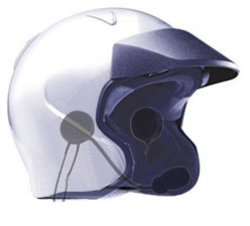 Mitex GENUINE AUDIO ACCESSORIES HANDHELD RADIOS (Open Face Bike Kit)