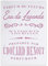 Eau de Lavande Parfüm Shabby Chic Vintage Schablone