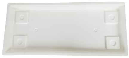 The HC Companies SVN18000A10 Venetian Flower Box Saucer, 18, White