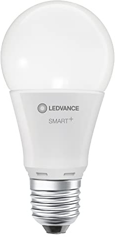 LEDVANCE Smarte LED-Lampe mit WiFi Technologie, Sockel E27, Dimmbar, Warmweiß (2700 K), ersetzt Glühlampen mit 75 W, SMART+ WiFi Classic Dimmable, 1er-Pack