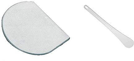 DE BUYER -4858.00N -raclette Coupe Pate Ronde polyethylene & 4745.30 -spatule Blanche en polyglass l. 30cm