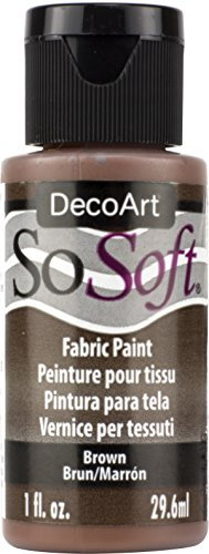 Pintura acrílica de tela SoSoft 1 oz, marrón