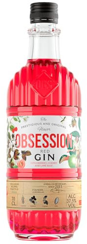 Ginebra Obsession Red 37,5º - 700 ml