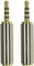 NAOGUNH - 3,5 mm auf 2,5 mm Stereo-Klinken-Adapter für Kopfhörer, Tablets, 4-poliger Stereo-Klinkenstecker, Adapterkabel 3,5 mm auf 2,5 mm