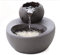 Bigyouzi - Fontaine d’eau - En céramique - Avec lotus vertical et filtre automatique - Idéale pour chat et animal de compagnie