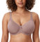 Delimira Women's Support Bra Padded Plus Size Underwired Full Cup T Shirt Seamless Bra Mochaccino 38DD