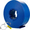 VEVOR Manguera de Descarga de 76 mm x 32 m Manguera Plana de Tela de PVC Manguera de Drenaje Resistente con Abrazaderas Resistente a la Intemperie para Piscina y Transferencia de Agua, Azul
