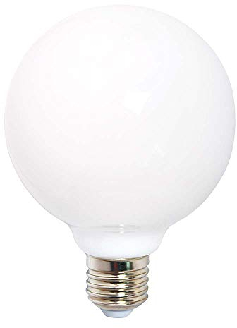 NCC-Licht LED Filament Leuchtmittel Globe G120 8W = 60W E27 opal matt 360° warmweiß 2700K