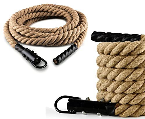 G5 HT SPORT Uni – Erwachsene Fune Corda Da Arrampicata Diametro 38 Mm | 4 Mt Kletterseil, Durchmesser m, beige
